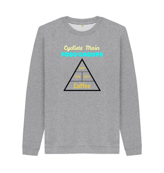 Light Heather Food Groups Sweatshirt